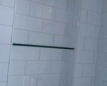 white tile