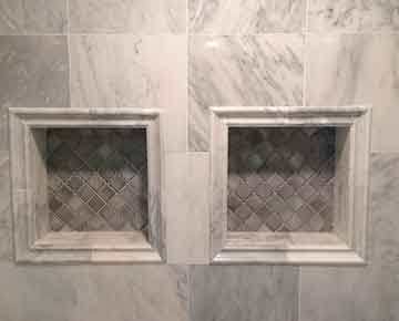 Ceramic Tile Bathroom Shower Design