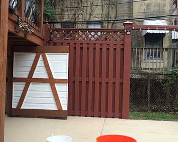 wood fences