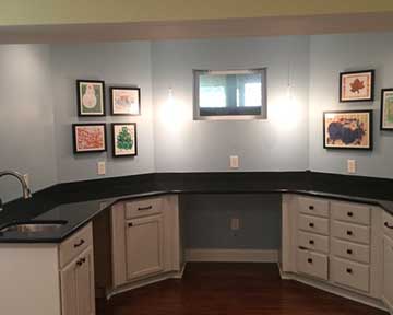kitchen renovation