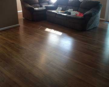wood flooring installation