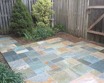 Patio Installation with Pavers