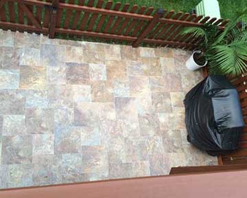 Decorative Stamp tile