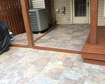 Outdoor Flooring Over Concrete
