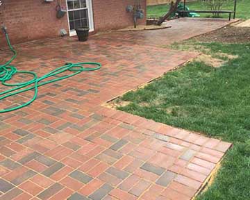 Brick Patio Design